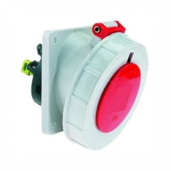 IND.UTIČNICA ZA MONTAŽNU PLOČU KUTNA 32A 4p 6h IP67 CRVENA Cijena