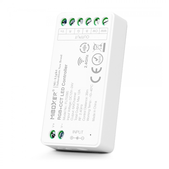 KONTROLER FUT039S RGB+CCT 12A/chanel Cijena