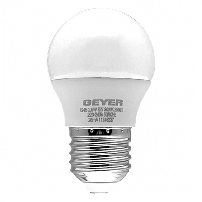 LED ŽARULJA 2,5W E27 KUG. G45 3000K LGLWE273E Cijena