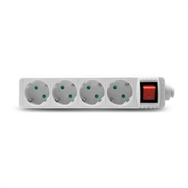 PRODUŽNI KABEL -4/2M + PREKIDAČ BIJELI GNBK04A Cijena