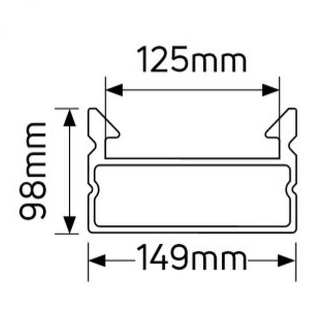 PROFIL LED AL502 2M Cijena