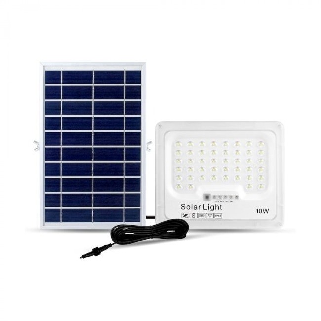 REFLEKTOR LED SOLAR FLOODLIGHT 10W 6500K +DALJINSKI UPRAVLJAČ LSL-10AF Cijena