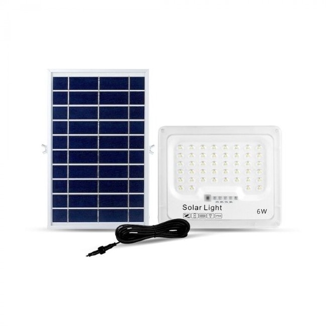 REFLEKTOR LED SOLAR FLOODLIGHT 6W 6500K +DALJINSKI UPRAVLJAČ LSL-06A Cijena