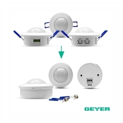 SENZOR PIR 360 UGRADNI/NADGRADNI 400W 8M IP44 BIJELI Cijena