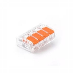 STEZALJKA BEZVIJČANA PROZIRNA FLEX 4x 0,5-4,0 mm2 PAK 100KOM E.4192T Cijena