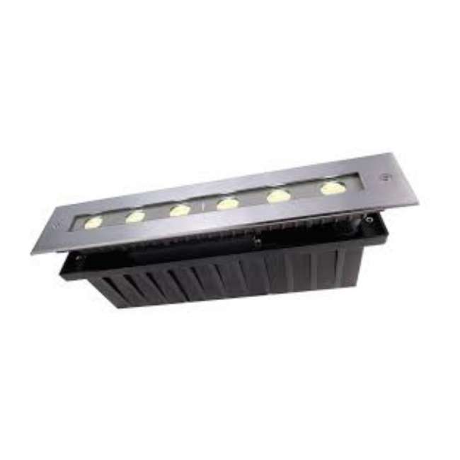 SVJETILJKA PODNA UGRADNA VANJSKA LINEA II WWA 12.20W 3000K 570Lm IP67 SREBRO Cijena