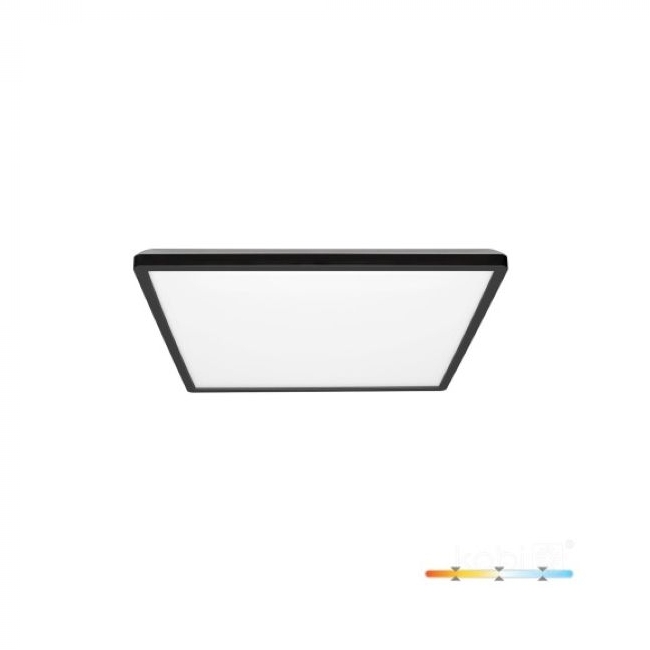 SVJETILJKA STROPNA NADGRADNA 12W 3000/4000/6000K 1140Lm IP54 CRNA Cijena