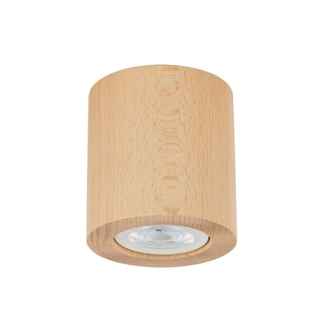 SVJETILJKA STROPNA NADGRADNA 1XGU10 MAX.10W DRVO Cijena