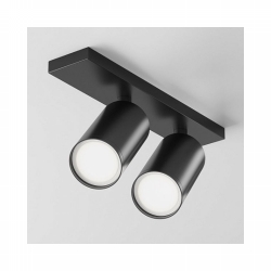 SVJETILJKA STROPNA NADGRADNA 2xGU10 IP20 CRNA Cijena