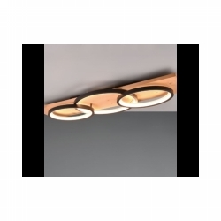 SVJETILJKA STROPNA NADGRADNA BARCA SMD 40W 3000K 4700lm DRVO/CRNO Cijena