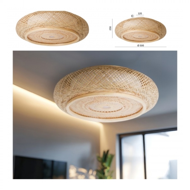 SVJETILJKA STROPNA NADGRADNA BOHI BULI M 1XE27 60W Cijena