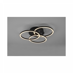 SVJETILJKA STROPNA NADGRADNA CIRCLE LED 27W 2700-6000K 3200lm CRNA Cijena