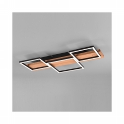 SVJETILJKA STROPNA NADGRADNA HARPER 30W 3000K CRNA/DRVO Cijena