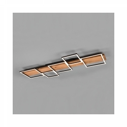 SVJETILJKA STROPNA NADGRADNA HARPER 42W 3000K CRNA/DRVO Cijena