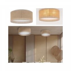 SVJETILJKA STROPNA NADGRADNA JUTA 2XE27 MAX.15W JUTA Cijena
