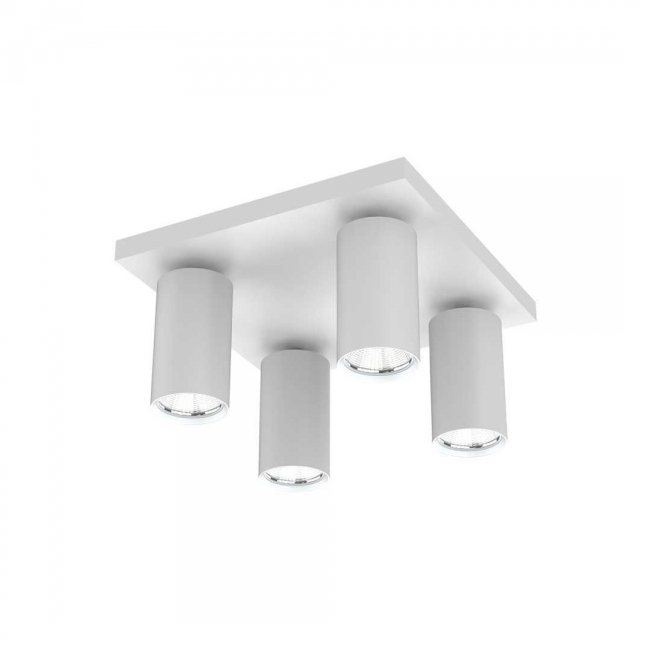 SVJETILJKA STROPNA NADGRADNA LUX 4XGU10 MAX.35W BIJELA Cijena