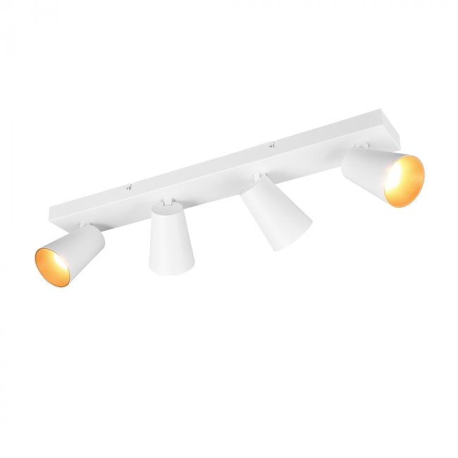 SVJETILJKA STROPNA NADGRADNA SHARP 4x GU10 MAX 10W IP20 BIJELA Cijena