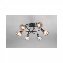 SVJETILJKA STROPNA NADGRADNA TARIFA 6XE14 MAX.10W CRNA Cijena