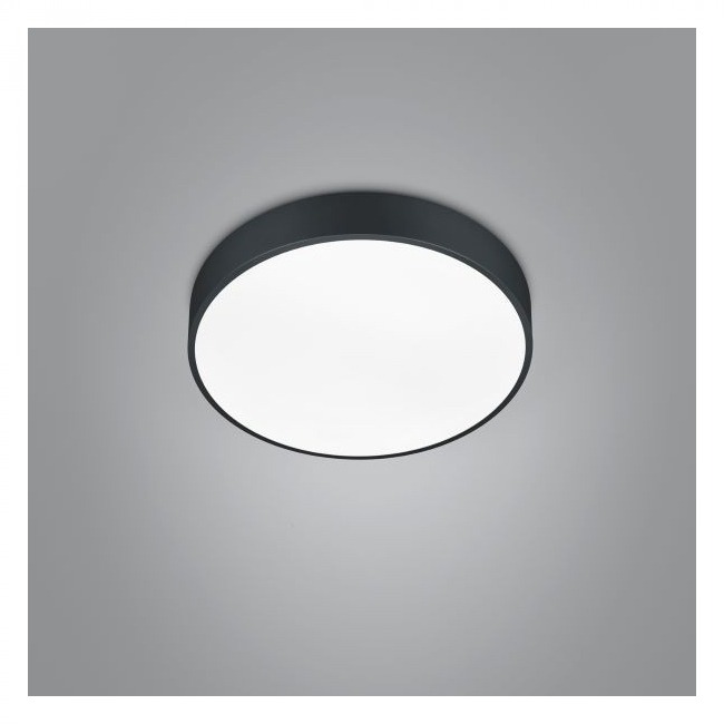 SVJETILJKA STROPNA NADGRADNA WACO 1xSMD LED 52,5W 2300+3000+4000K CRNA Cijena