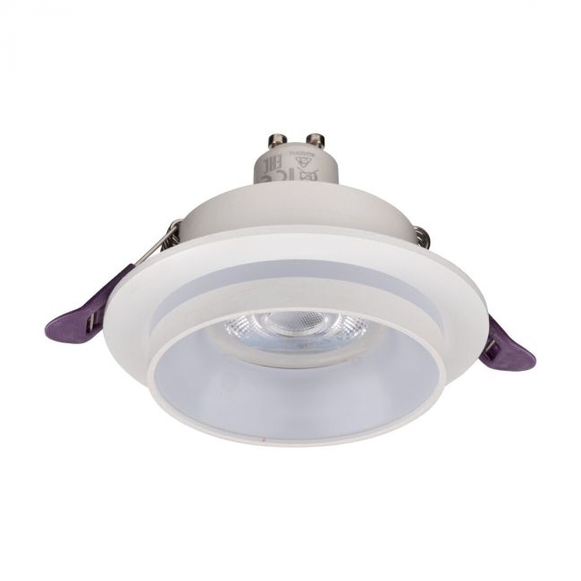 SVJETILJKA STROPNA UGRADNA YET 1x GU10 MAX 10W IP20 BIJELA Cijena