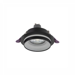 SVJETILJKA STROPNA UGRADNA YET 1x GU10 MAX 10W IP20 CRNA Cijena