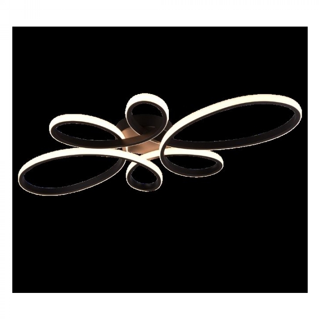 SVJETILJKA STROPNA/ZIDNA NADGRADNA LED FLY 1xSMD 32W 3900lm 3000K IP20 CRNA Cijena