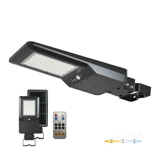 SVJETILJKA ULIČNA LED SOLAR SA SENZOROM POKRETA 40W 3CCT IP65 Cijena