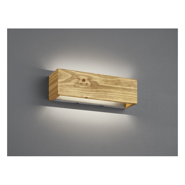 SVJETILJKA ZIDNA NADGRADNA BRAD 1XSMD LED 13,5W 3000K 1500lm DRVO Cijena