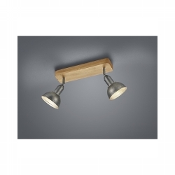 SVJETILJKA ZIDNA NADGRADNA DELHI 2xE14 MAX.40W NIKAL Cijena