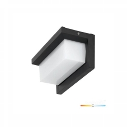 SVJETILJKA ZIDNA NADGRADNA LENTERO 12W 4000K 840Lm IP54 CRNA SA SENZOROM Cijena