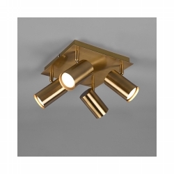 SVJETILJKA ZIDNA NADGRADNA MARLEY 1XGU10 max.25W ZLATNA/CRNA Cijena