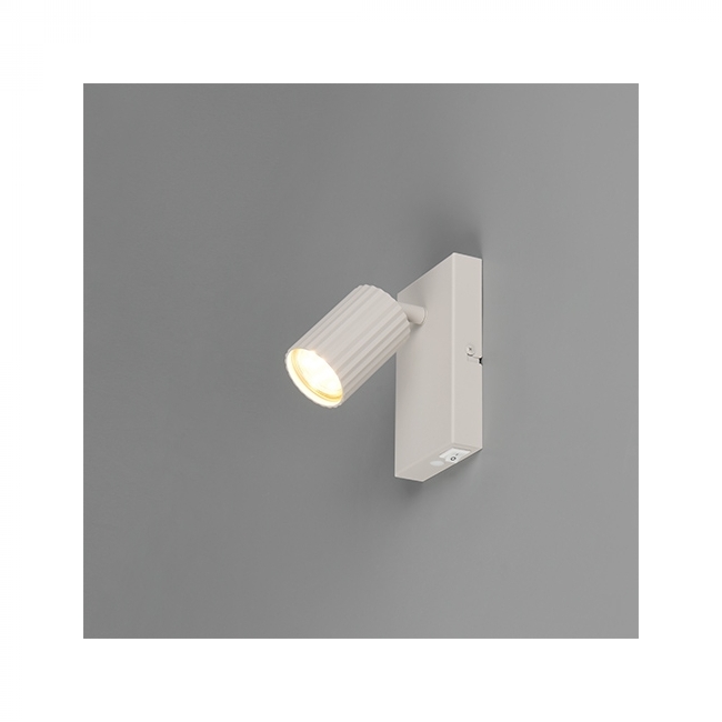 SVJETILJKA ZIDNA NADGRADNA SOKA 1XGU10 MAX.10W BEŽ Cijena