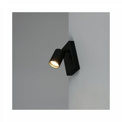 SVJETILJKA ZIDNA NADGRADNA SOKA 1XGU10 MAX.10W CRNA Cijena