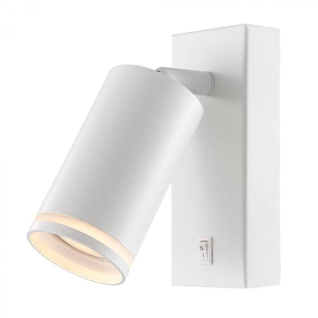 SVJETILJKA ZIDNA NADGRADNA SP718 1XGU10 MAX.35W BIJELA Cijena