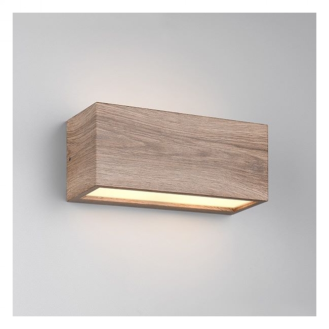 SVJETILJKA ZIDNA NADGRADNA VANJSKA 2XE14 MAX 10W IP44 REPLIKA DRVA Cijena