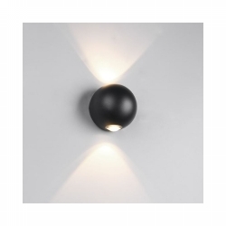 SVJETILJKA ZIDNA NADGRADNA VANJSKA AVISIO SMD 2W 3000K CRNA Cijena