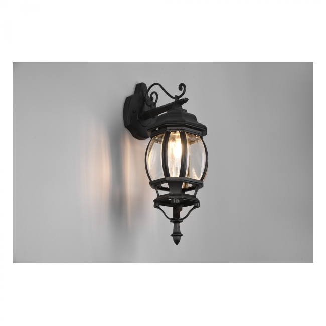 SVJETILJKA ZIDNA NADGRADNA VANJSKA EVO 1XE27 MAX.60W CRNA Cijena