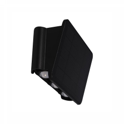 SVJETILJKA ZIDNA NADGRADNA VANJSKA LED 2W 3000lm 50lm IP65 SOLAR CRNA Cijena