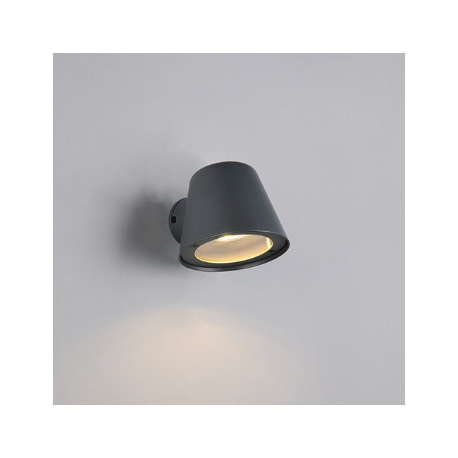 SVJETILJKA ZIDNA NADGRADNA VANJSKA LED BENI 1XGU10 MAX.5W CRNA IP44 Cijena