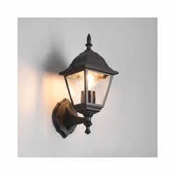 SVJETILJKA ZIDNA NADGRADNA VANJSKA LIVENZA 1XE27 CRNA Cijena