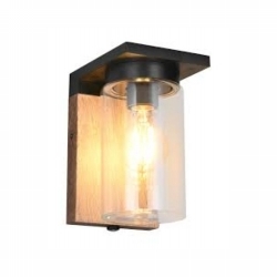 SVJETILJKA ZIDNA VANJSKA NADGRADNA ARDILA 1xE27 MAX40W IP44 DRVO SA SENZOROM Cijena