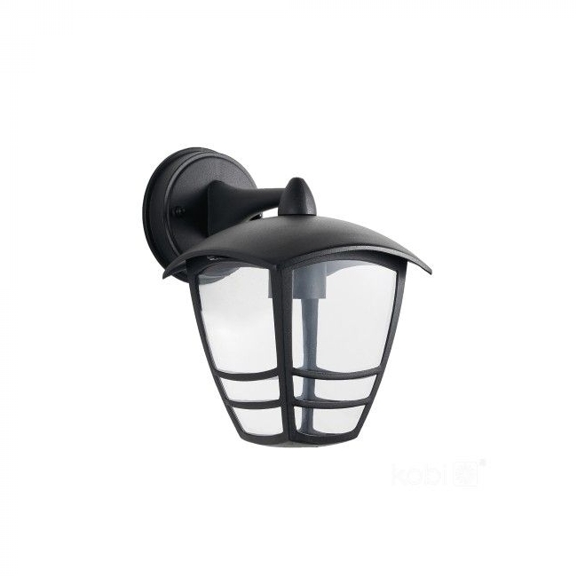 SVJETILJKA ZIDNA VANJSKA NADGRADNA TEVIO KD 1XE27 MAX 50W IP54 CRNA Cijena