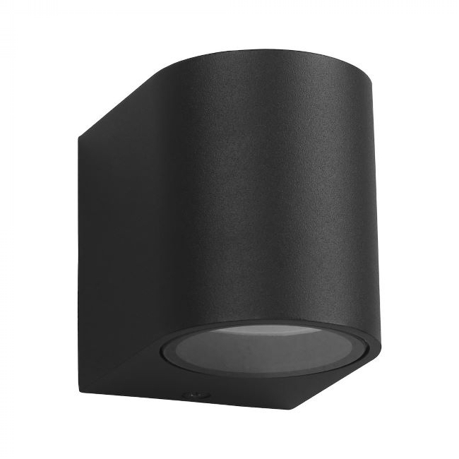 SVJETILJKA ZIDNA-VRTNA NADGRADNA VANJSKA OVALIS 1XGU10 IP44 CRNA Cijena