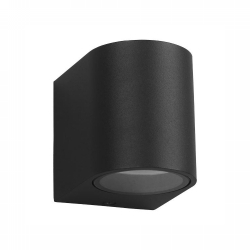 SVJETILJKA ZIDNA-VRTNA NADGRADNA VANJSKA OVALIS 1XGU10 IP44 CRNA Cijena