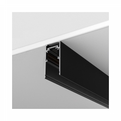 TRAČNA ŠINA NADGRADNA MAGNETNA DC48 2M CRNA SA COVEROM I ZAVRŠNOM KAPOM Cijena