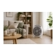 VENTILATOR PODNI KVADRATNI AC 40W PROMJER 30CM 5 LPOPATA BIJELO SIVI Cijena