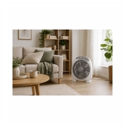 VENTILATOR PODNI KVADRATNI AC 40W PROMJER 30CM 5 LPOPATA BIJELO SIVI Cijena