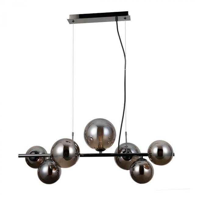 VISILICA CANELLO 7xG9 MAX 5W IP20 CRNI KROM Cijena