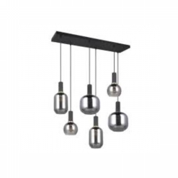 VISILICA DIVA 6xE27 MAX 10W IP20 MAT CRNA Cijena