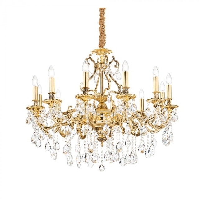 VISILICA GIOCONDA 12XE14 MAX.40W ZLATNA Cijena